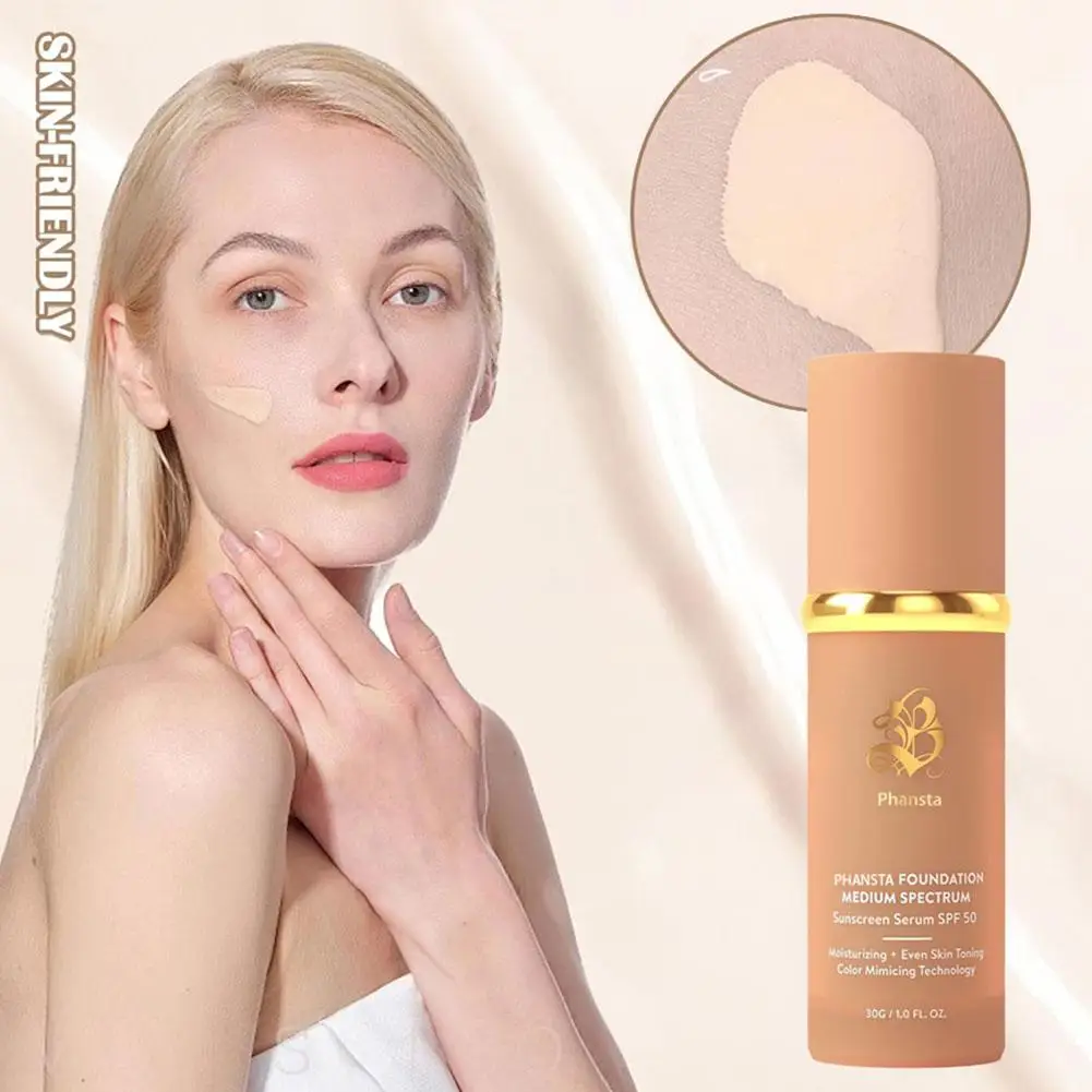 4 In 1 Bionic Color Changing Concealer Foundation Moisturizing Concealing Deep Nourishing Hide Blemish Cosmetics Women Makeup liquid foundation makeup cosmetics makeup cream