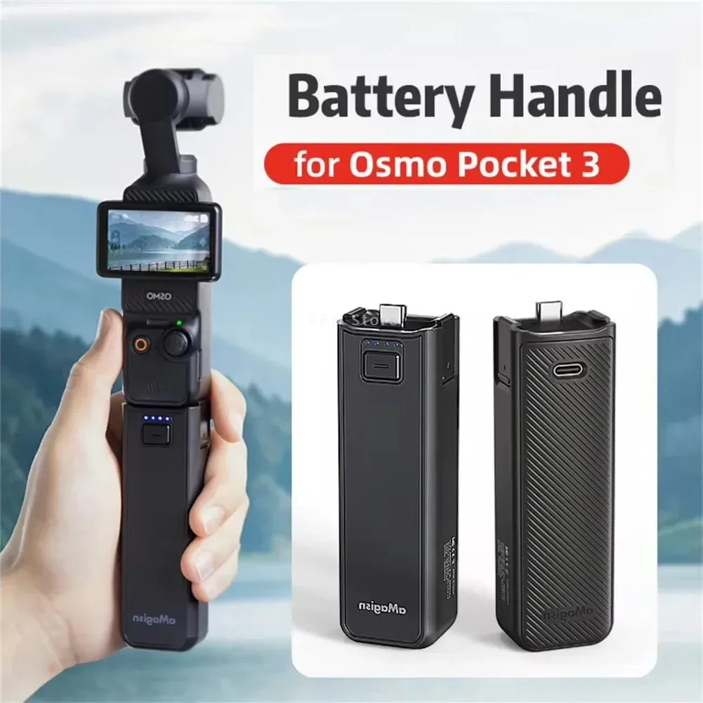 DJI Osmo Pocket3 用ポータブルバッテリーハンドルハンドヘルド