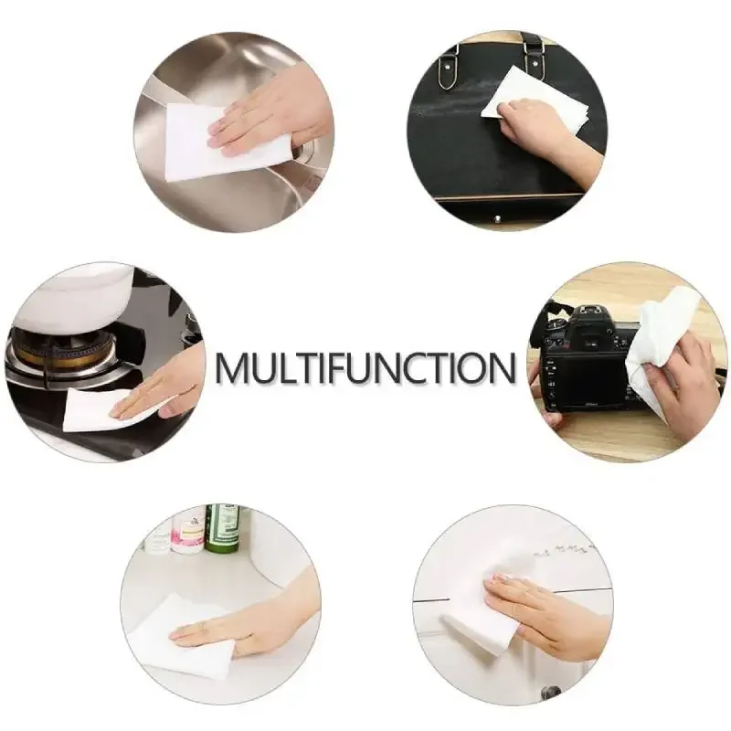 50Pcs 30x40cm Disposable Microfibre Electrostatic Floor Cloths Dusting Cloths Dry Duster Mop Pads Floor Cloth Refills