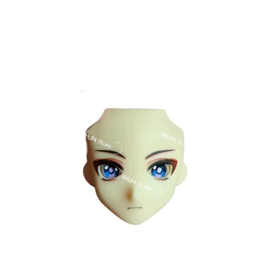Handmade Wanderer OB11/OB22 BJD Cosplay Wig Genshin Impact Ob22 FacePlate Doll Accessory