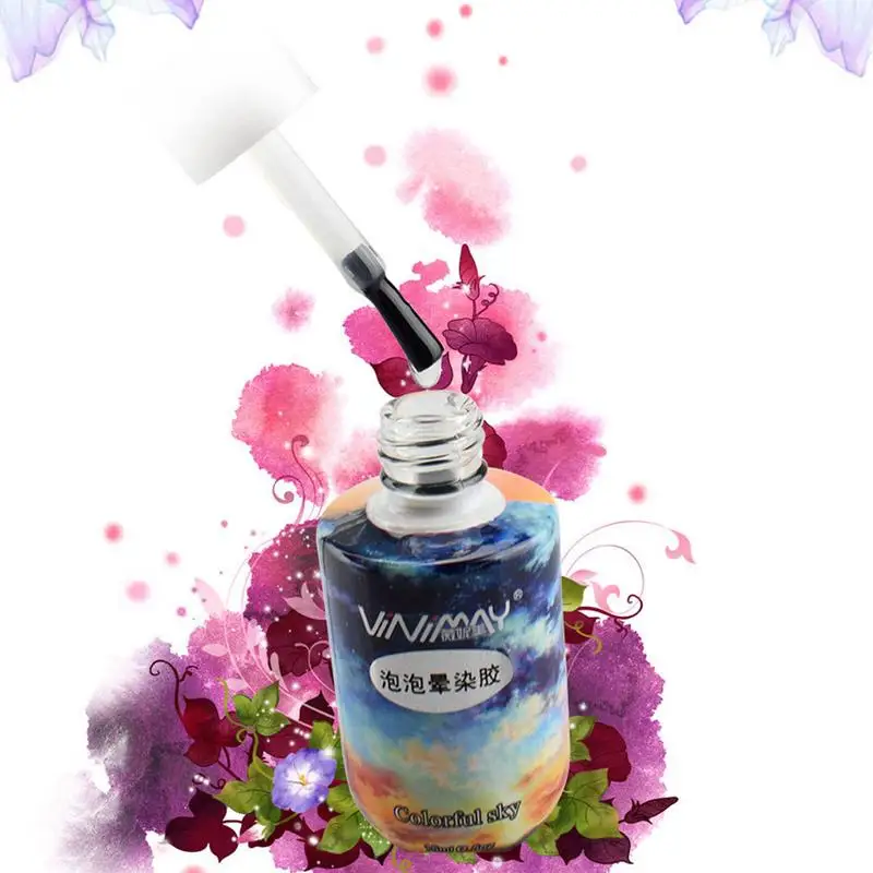 

15ml Nail Blooming Gel Multifunctional Nail Blooming Mild Gel Abstract Painting Liquid Water Dye Halo Dye Marbling Manicure