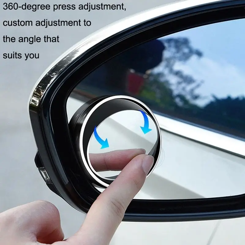 Car Rearview Mirror Adjustable Wide-angle Reversing Auxiliary Blind Spot Mirror
