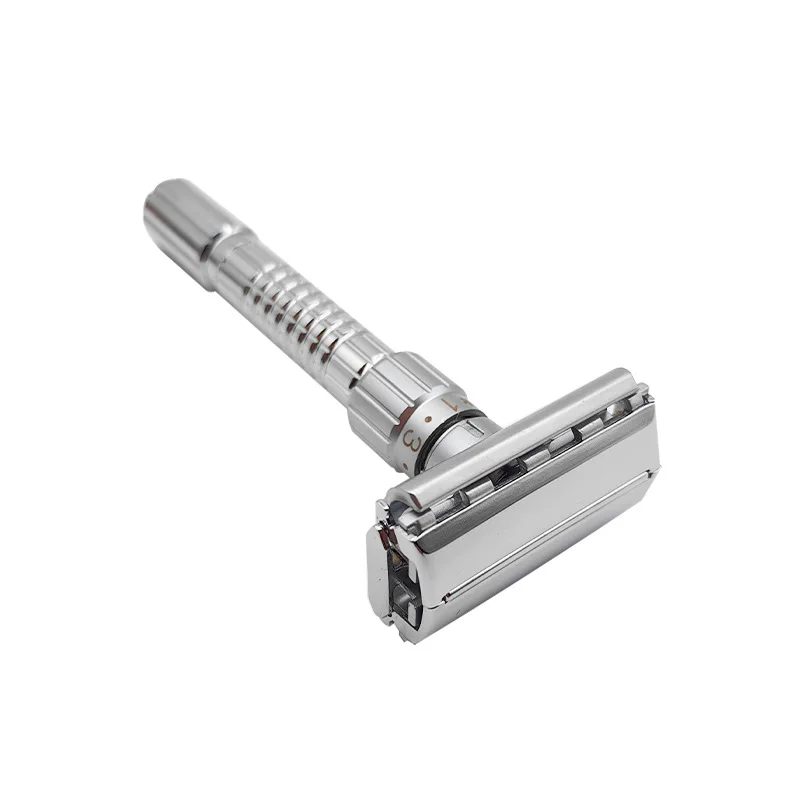 Adjustable Safety Razor Mens Folding Shaving Double Edge Classic Safety Razor Stainless Steel Razor Blade Barber Shaving Tools 4