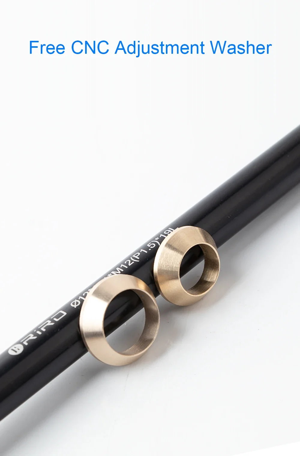 RIRO Fahrrad Versteckte Quick Release Barrel Welle Stange 12/15 MM Ultraleichte Aluminium Legierung QR MTB Rennrad Steckachse Stange Zubehör – Detail 6