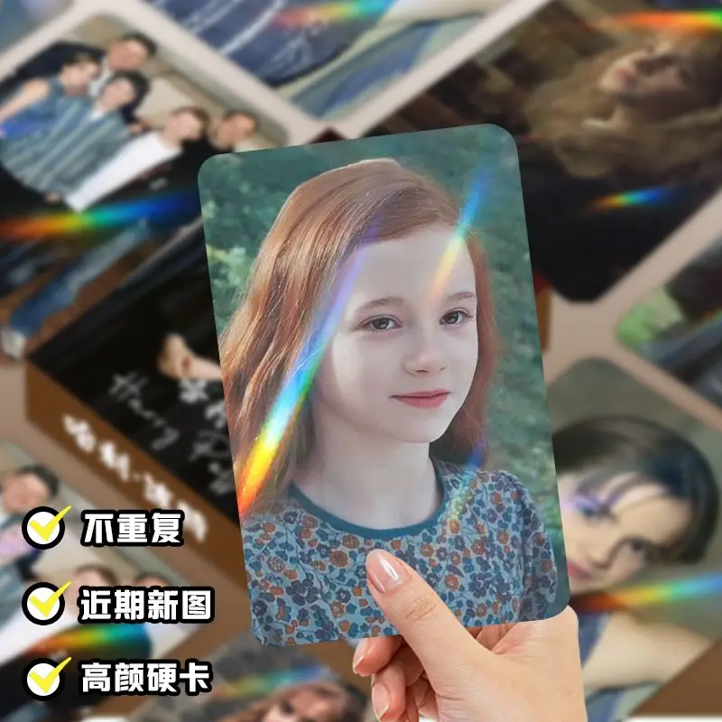 해리포터 로모 카드, 55개의 독특한 론과 헤르미온느 패턴 포토 카드, 고화질 수집용 카드
