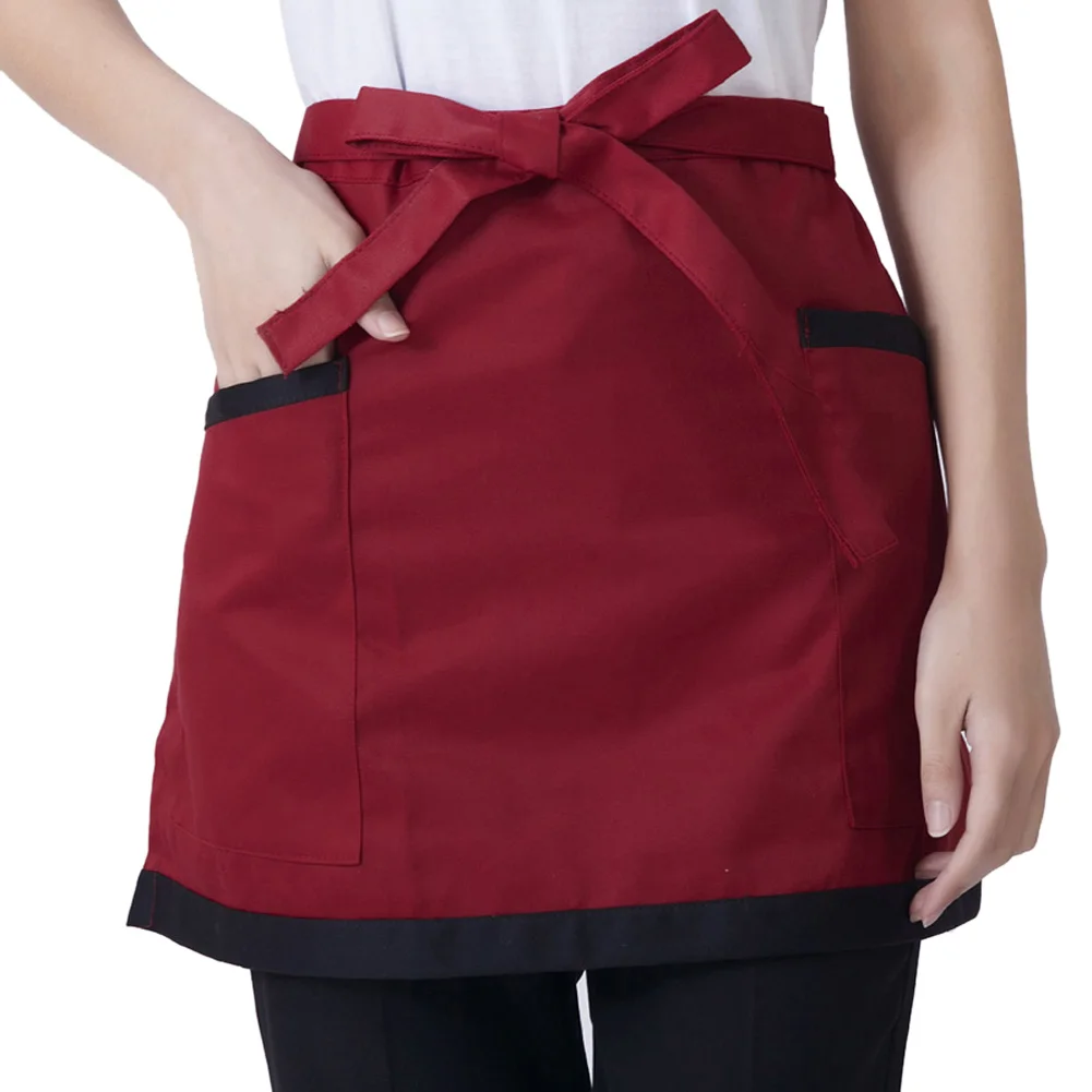 Kitchen Cooking Apron Red Black Lattices Christmas Restaurant Aprons Party New Year Xmas Decor Chef Waiter Supplies