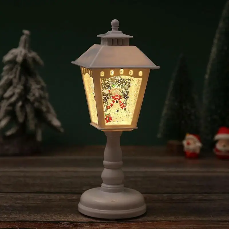 Christmas Decorations Wind Lamps Music Illuminated Night Light Santa Creative Ornaments Table Lamps Christmas Home Decoration 6