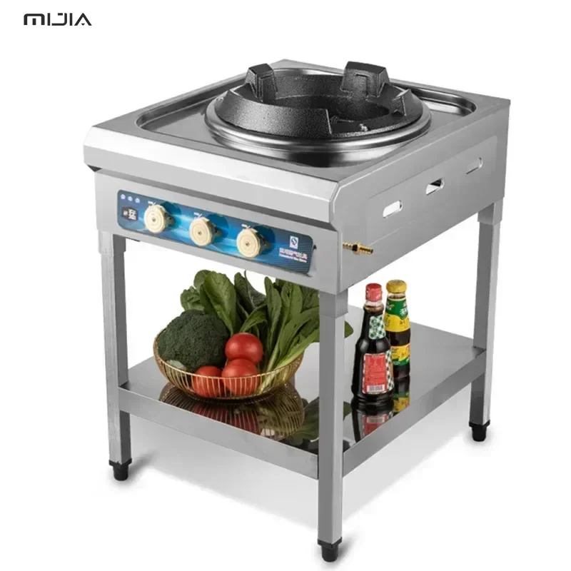 Commercial fierce fire stove automatic flameout protection device single stove restaurant liquefied gas fierce fire gas