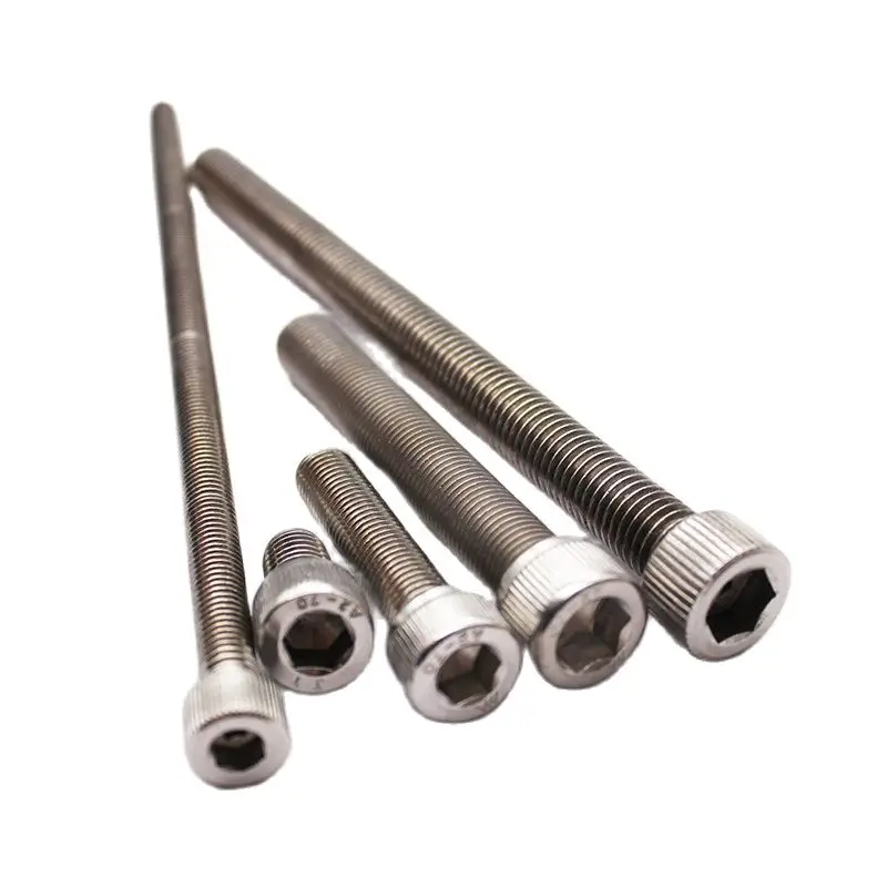 

M7 Stainless Steel Cap Head Allen Screws 10mm 12mm 14mm 16mm 20mm 25mm 30mm 35mm 40mm 45mm 50mm 70mm Pitch 1.0mm