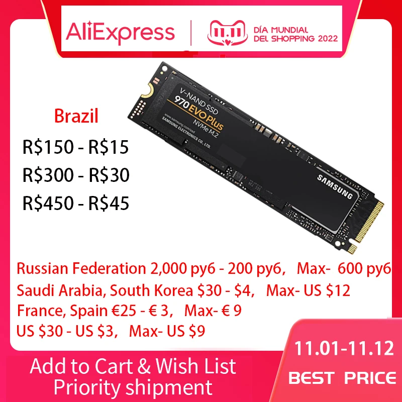 SSD SAMSUNG M2 990 1TB 500G 250G HD NVMe 980 pro Hard Drive