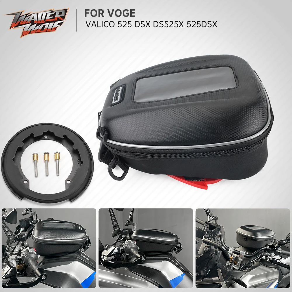 525DSX Fuel Tank Bag For Voge Valico 525 DSX DS525X DSX525 2023 2024 Tanklock Luggage Bag Backpack Travel Bag Pouch Case Box