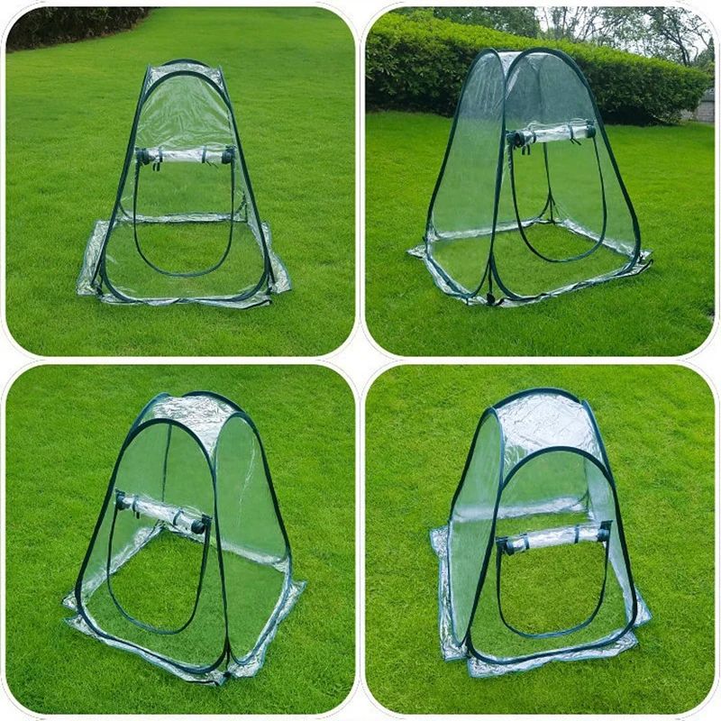 Pop-Up Portable PVC Greenhouse Grow Tent