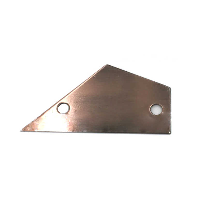 Guitar Bass Fret Leveling Ruler Triangle Fret Measuring Rocker Level Luthier Tool Silver for Guitar Luthier Silver Bronze