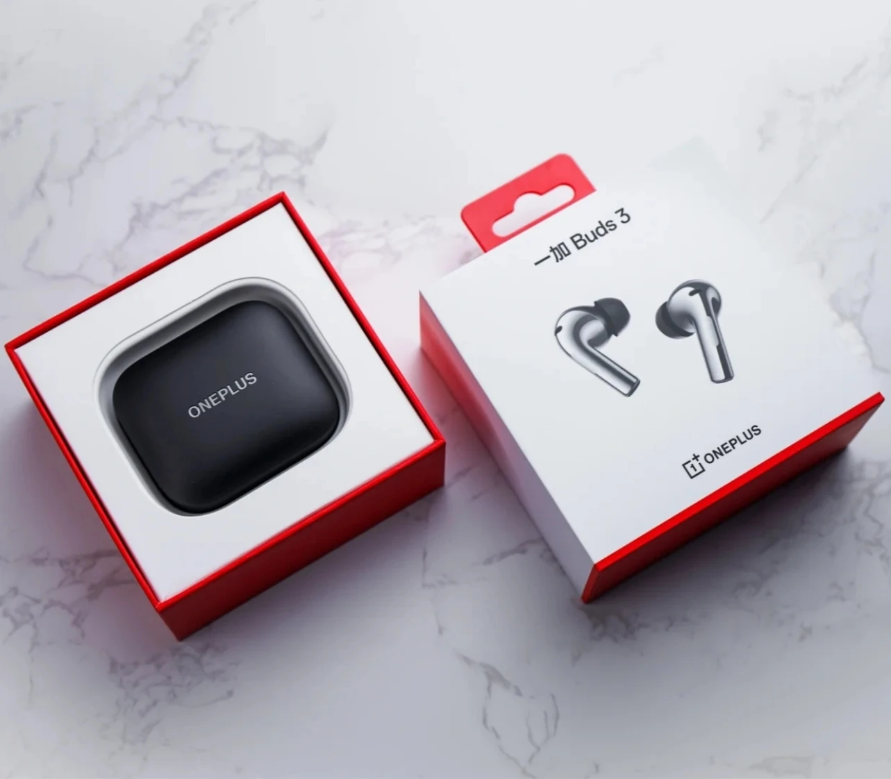 thumbnail image 1 of Auriculares inalámbricos con Bluetooth y cancelación activa de ruido de 49 dB Oneplus Buds 3 originales nuevos de 2024 para One Plus 1+12, 1 of 5