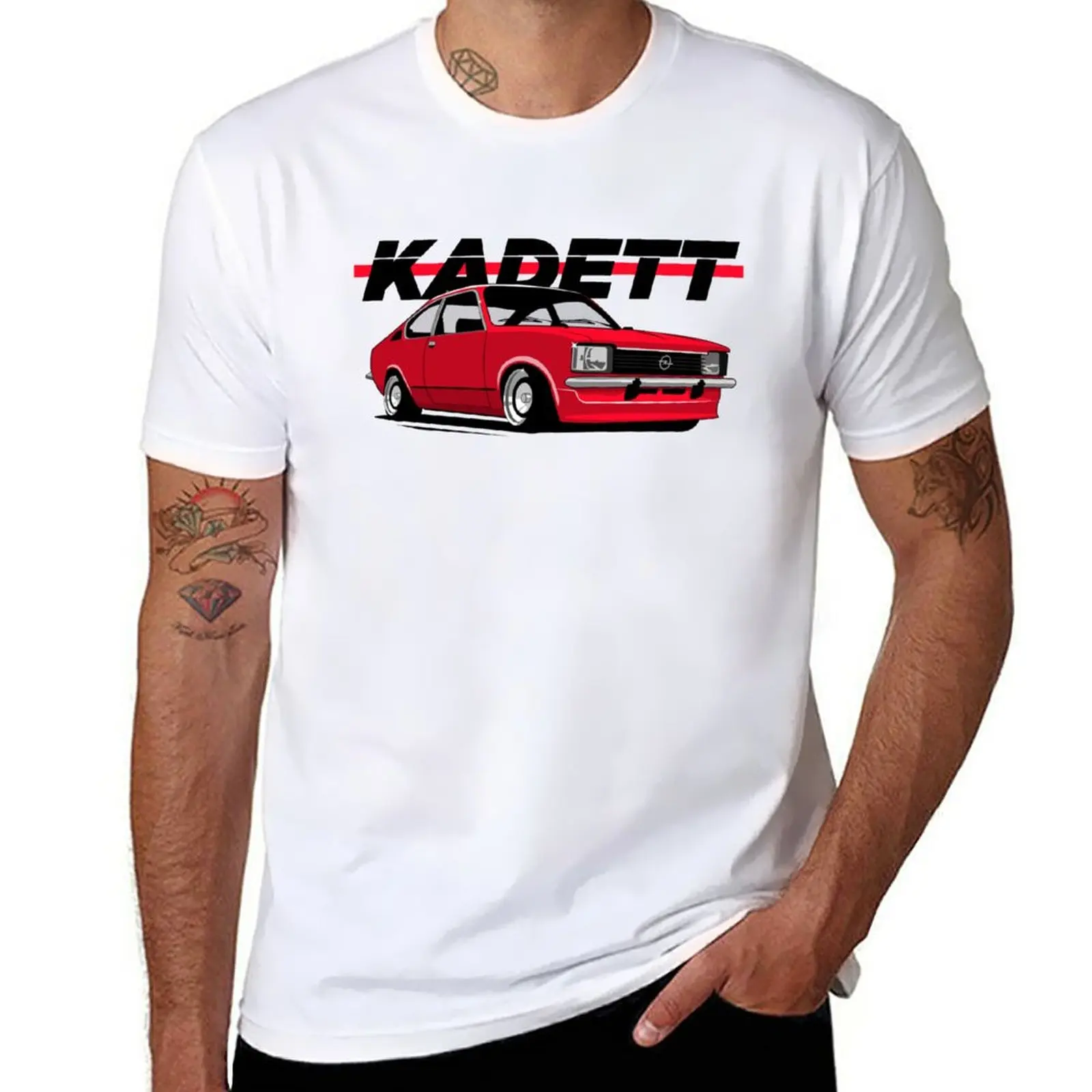 

New Red Kadett C oldtimer T-Shirt cute clothes t shirt man Men's t shirts