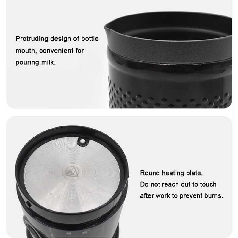 Automatic Milk Frother Milk Steamer Electric Hot/Cold Espresso Coffee Maker Companion Multi-function Electric Milk Foam Machine 4