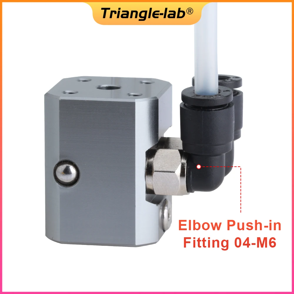 Dissipador de Alta Temperatura para Td6s-lc Hotend Tun Bocal Chc Kit Chc Pro Núcleo de Aquecimento Impressora Ddb Voron3d Trianglelab-td6s-lc - Imagem 3
