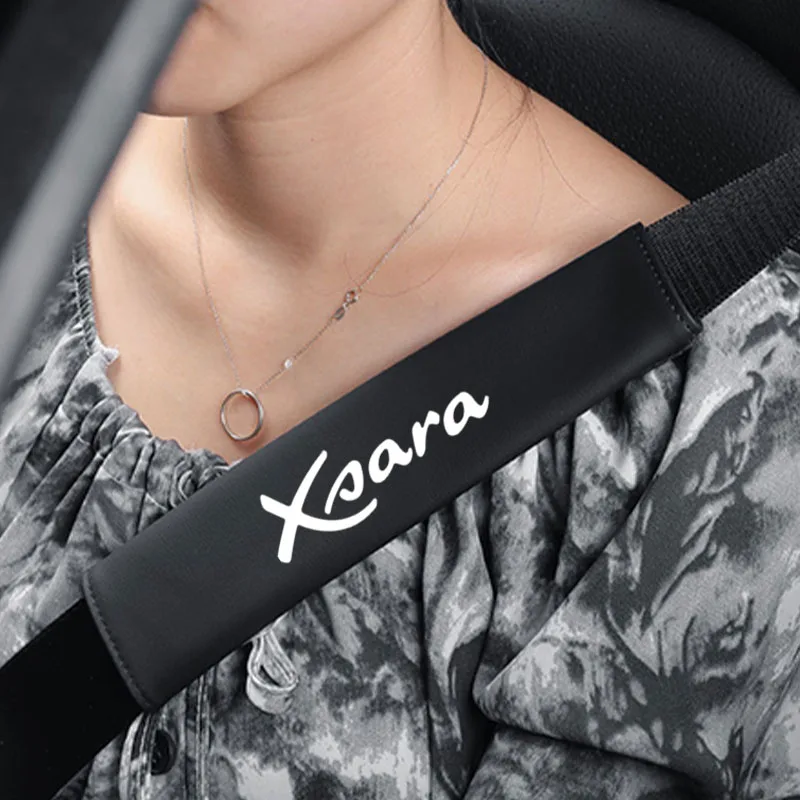 Safety Belt Shoulder Pad Cushion Protector Protection Seat Belt Padding Pad Interior Access For Citroen Xsara Auto Accessories