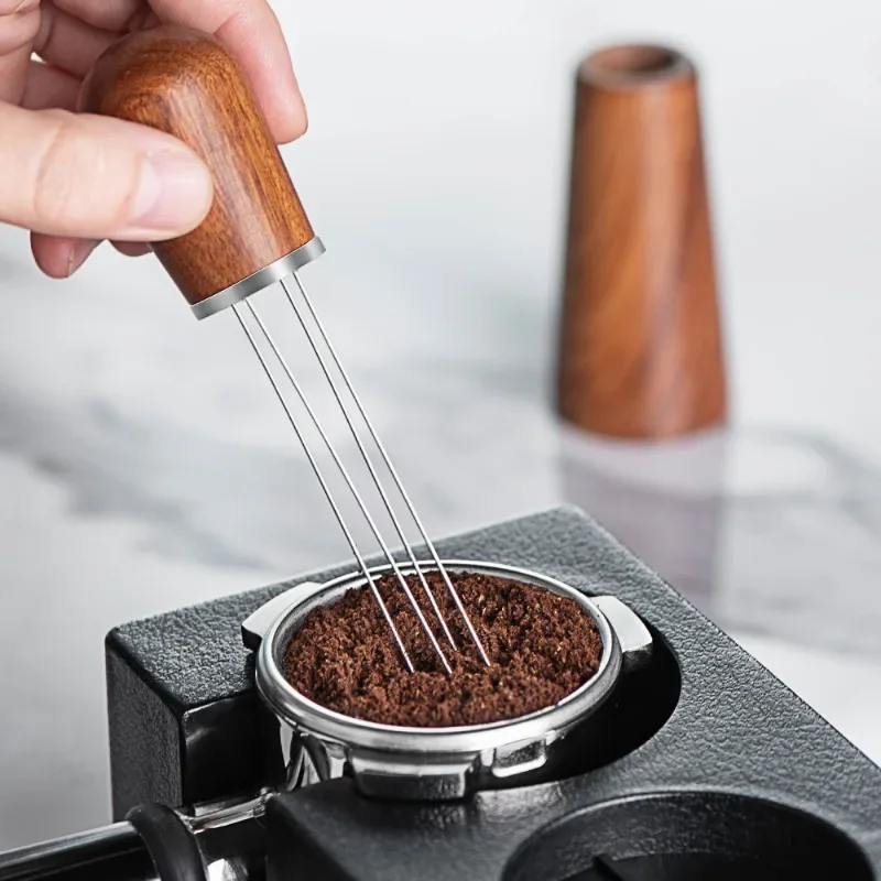 Coffee Powder Stirrer Distributor Needle Coffee Tamper Cafe Stirring Tools Barista Accessories WDT Tool