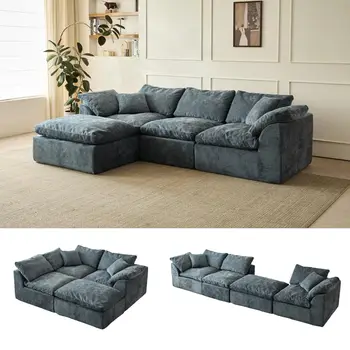 Cloud L Shaped Sofa 1