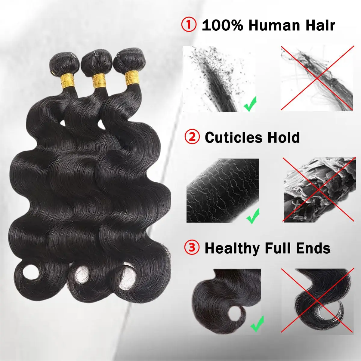 30 40 Inch Body Wave 100% Human Hair Bundles 12A Raw Hair Extensions Brazilian Natural Black 3 4 Bundle Deals Unprocessed Weave