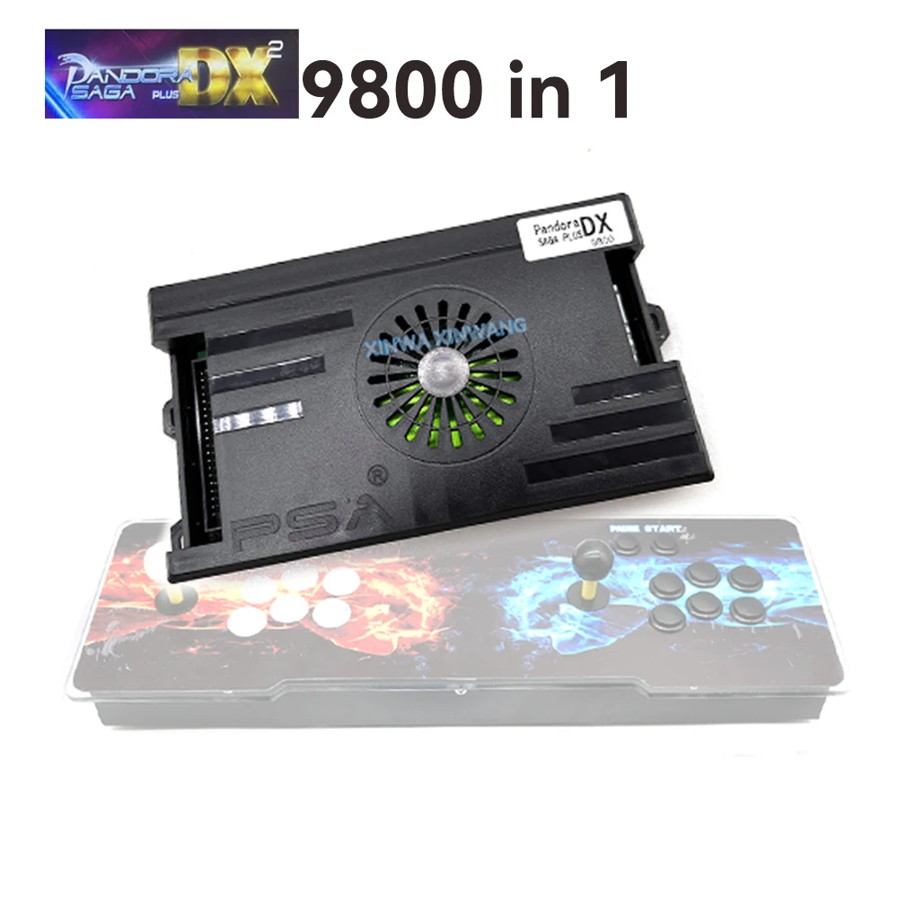9800 in 1 Pandora Saga DX 2 Plus Arcade Box Family Version