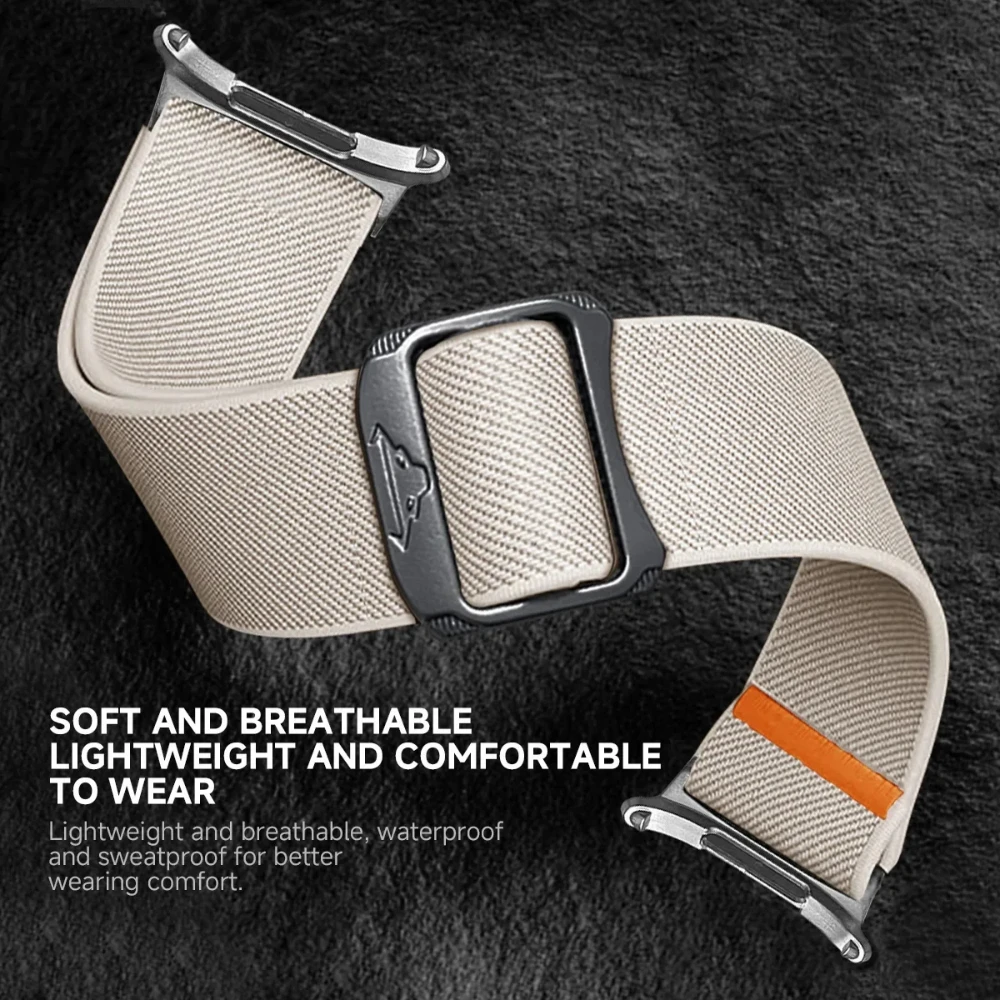 Nylon Elastic Braided Band Strap