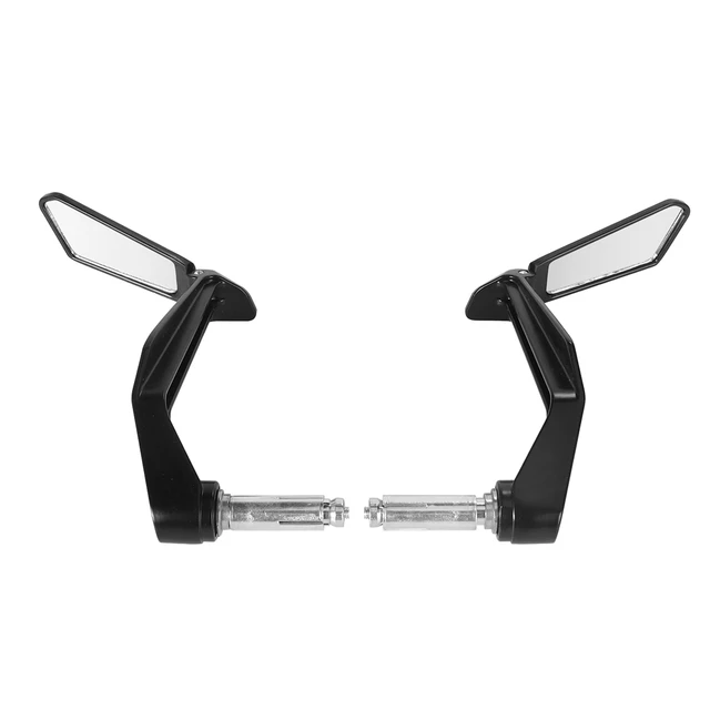 1 Pair 7/8" 22mm Motorcycle Rearview Mirrors Universal Scooter Bar End Handlebar Mirror Rear View Mirror Accessories