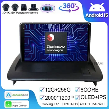 Android 15 para Volvo C30 S40 V50 C70 2006 - 2012 navegación Multimedia Radio de coche reproductor de vídeo GPS No 2din unidad principal automática estéreo 1