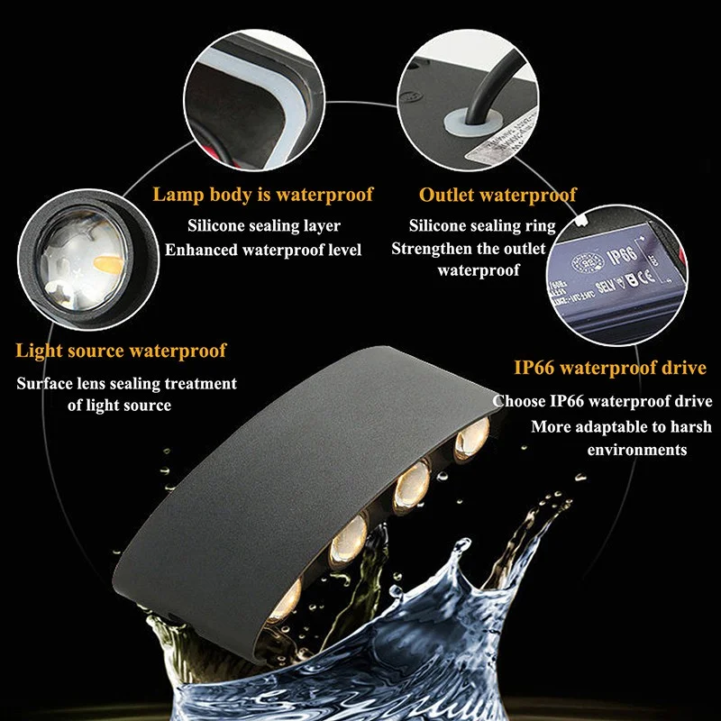 LED Wall Lamp for Living Room Bedroom Stairs