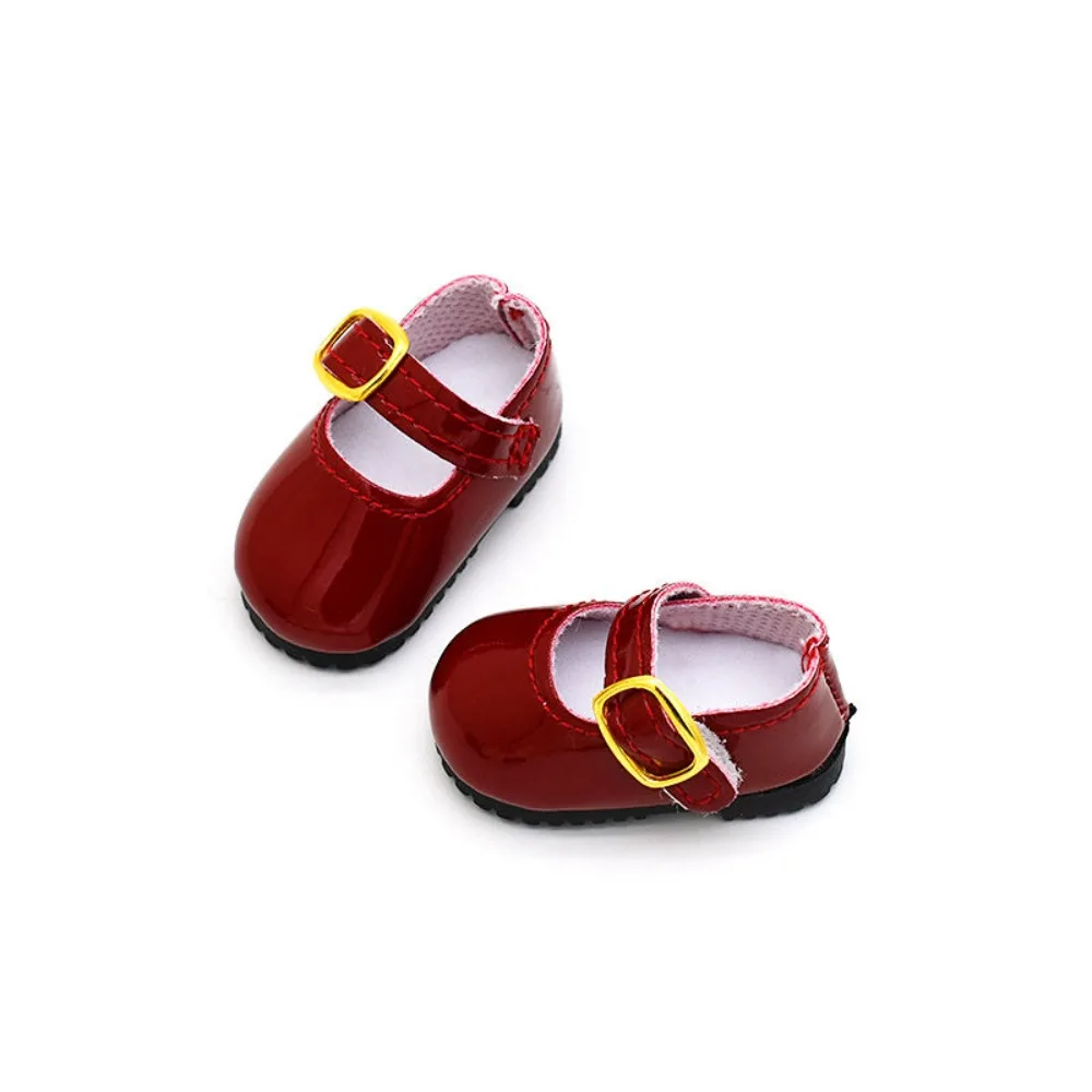 Leather Doll Shoes for Kids DIY Dollhouse Accessories