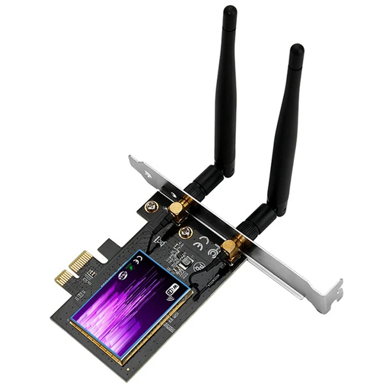 3000mbps Wifi 6 Pcie X1 Bluetooth 5.0 Wifi6 Network Card, 2.4g/5.8g Dualband Network Card, 802.