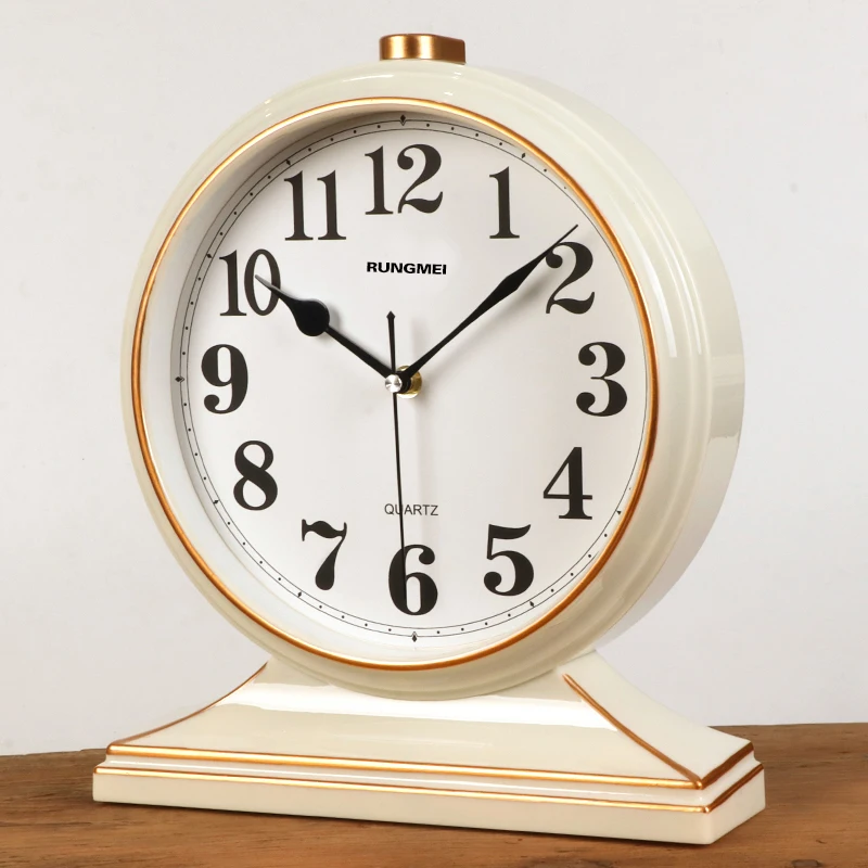 Digital Clock Table Clock Digital Desk Clock Digital Table Clock Large Desk Clock Silent Watch Retro Creative Living Room Antique Table Clock Desktop Bedroom