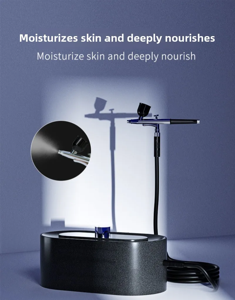 High Pressure Oxygen Injection Device Hydrating The Face, Introducing Essence, Nano Spray, Beauty Salon Household Appliance