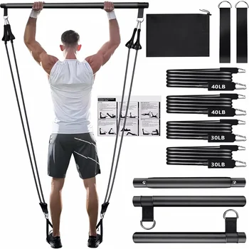 Portable Pilates Resistance Bar 1