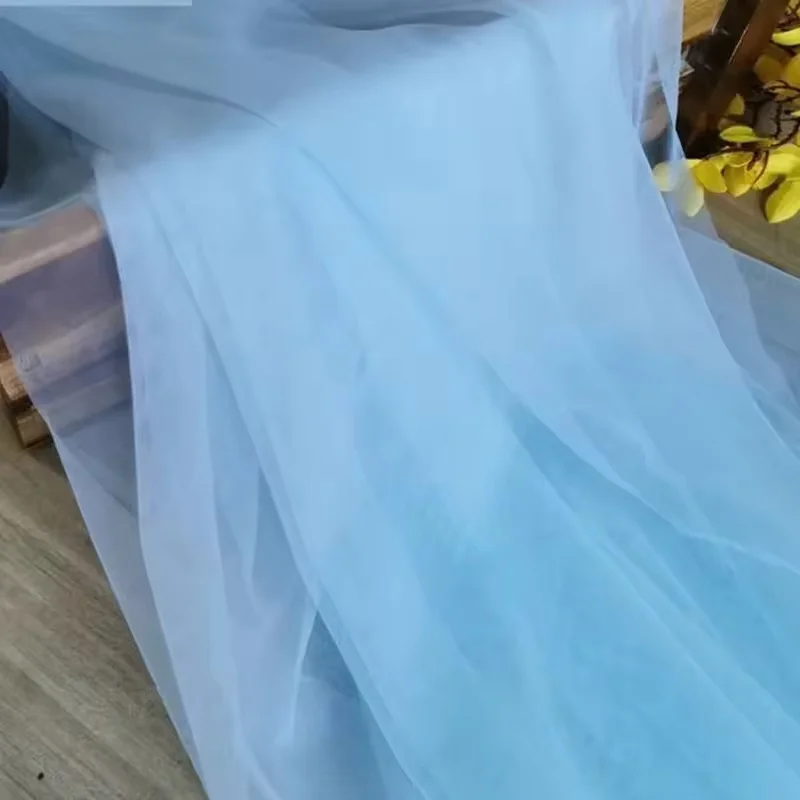 Elegant Sage Green Soft Tulle Fabric for Wedding Decor and DIY Projects