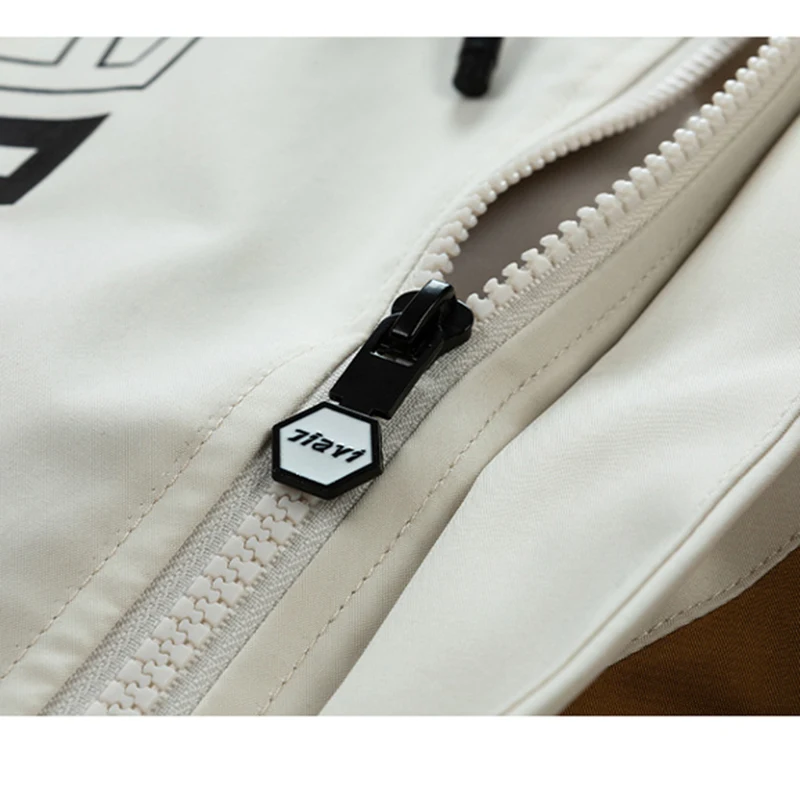Men's Outdoor Jacket Retro Windbreaker Free Shipping Spring Autumn New Couple Hooded Jacket High Street Lightweight Coat