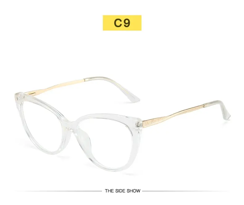 Männer und Frauen Anti-Blau-Brille klassische Katzenauge Modellierung Anti-Blend-Brille Augenschutz Gaming Computer Licht rahmen – Detail 9
