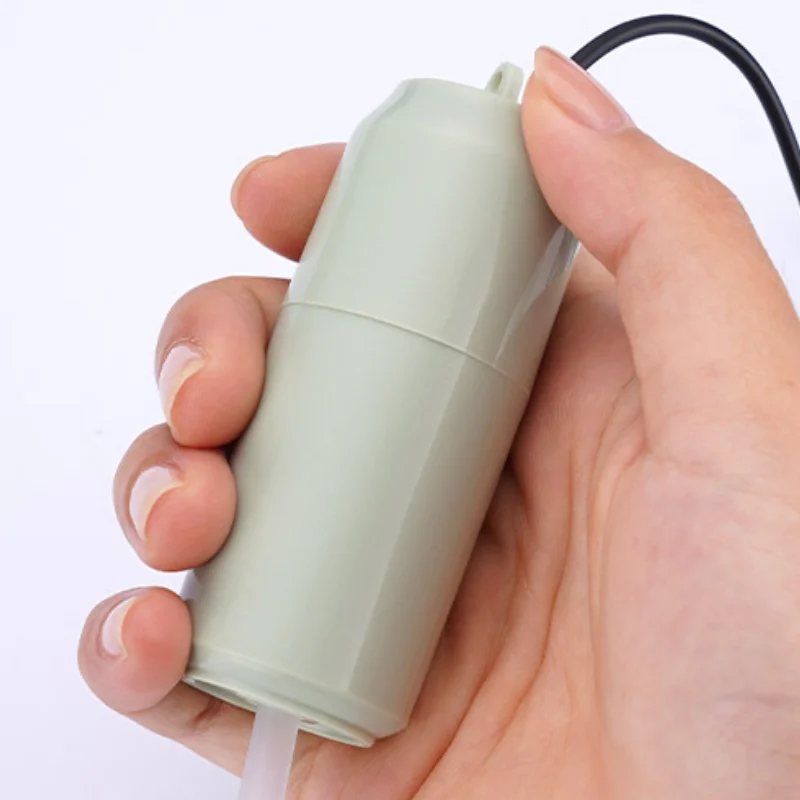 Aquarium Air Pump Portable USB Aquarium Oxygen Air Pump Fish Tank No Noise Air Compressor Aerator Portable Mini Oxygenator Aquarium Accessories