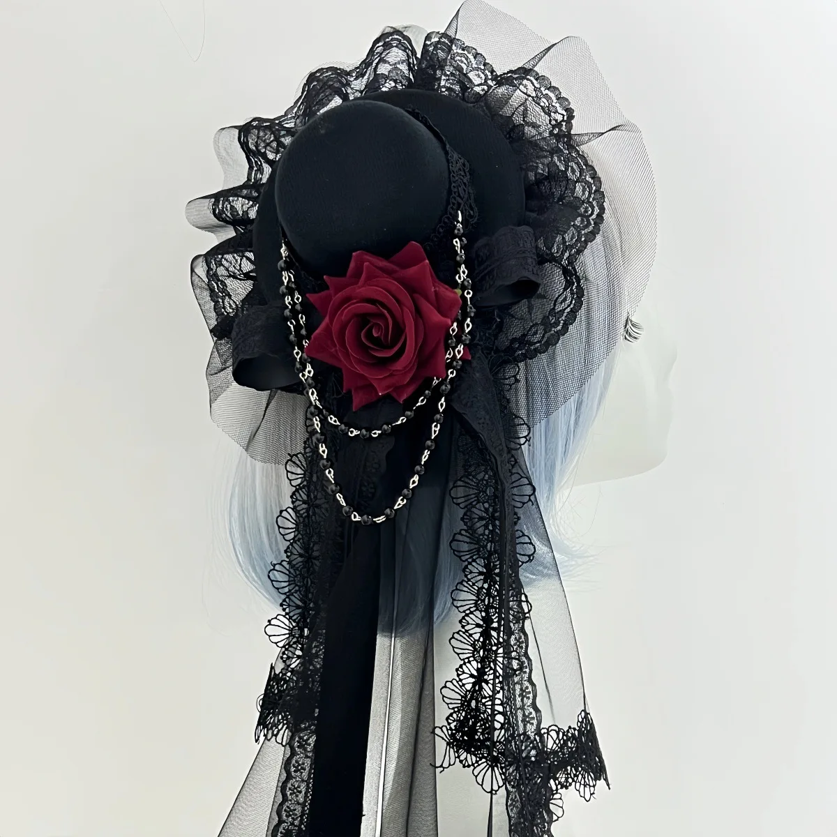 Orecchini Pendenti Halloween A Teschio Con Cappello Da Strega - Gotico Giorno Dei Morti - Gioielli Stravaganti In Acrilico Per Donna - 2