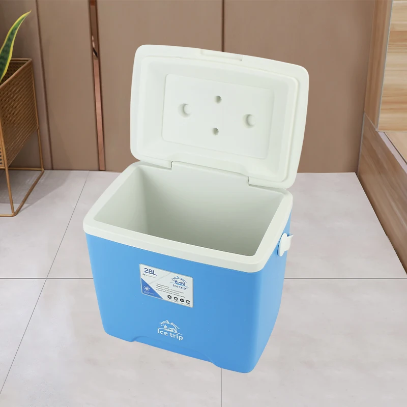 Portable 28L Insulated Thermal Cooler Box Outdoor Camping Car Ice Bucket Picnic Ice Block Insulation ness Box