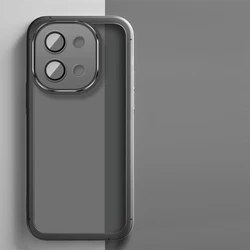Shookproof Plating Silicone Back Cover - Enhanced Phone Protection Case for Vivo V40 Lite (Jtm TH)