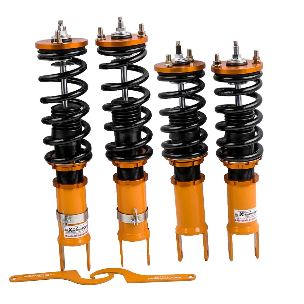 

Maxpeedingrods Coilovers 24 Way Damper Suspension for Honda S2000 AP1 AP2 00-09 Shock Absorbers Complete Coilovers Lowering