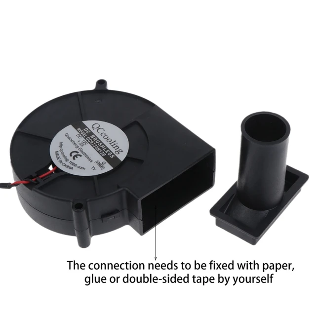 Us Pull 110V 220 V Bbq Vansó Főzőfúvó Sebességvezérlővel A Dohányzó Generátorhoz Állítható Sebességű Vezetékkel - Image 6