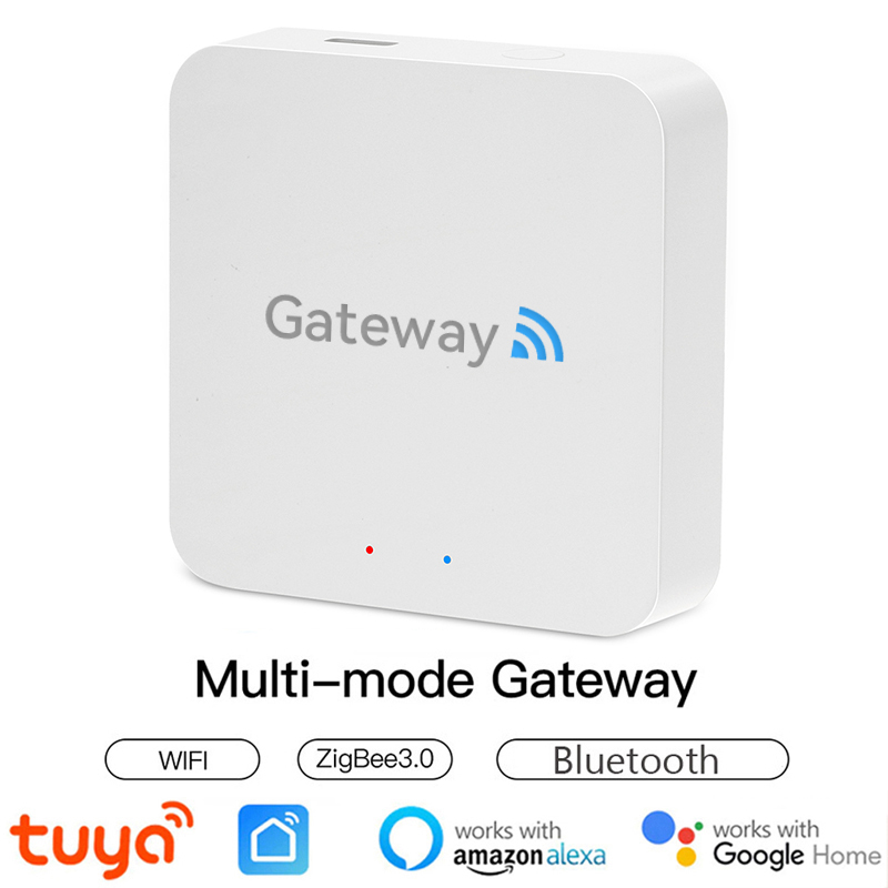 Tuya ZigBee Multi-mode Gateway Hub Smart Home WiFi Bridge Bluetooth Mesh Smart Life Remote Control Works With Alexa Google Alice