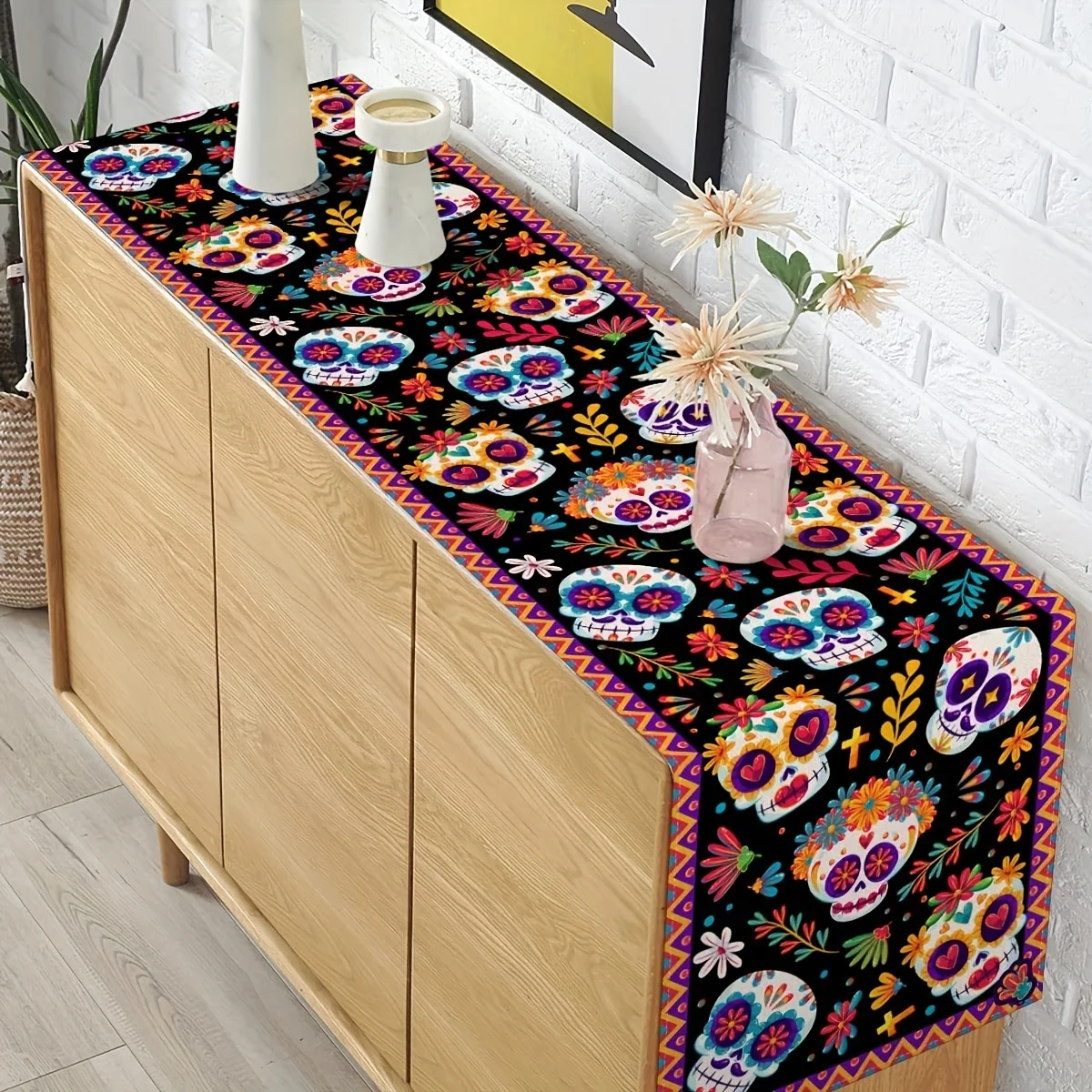 Day of the Dead Table Runner 4