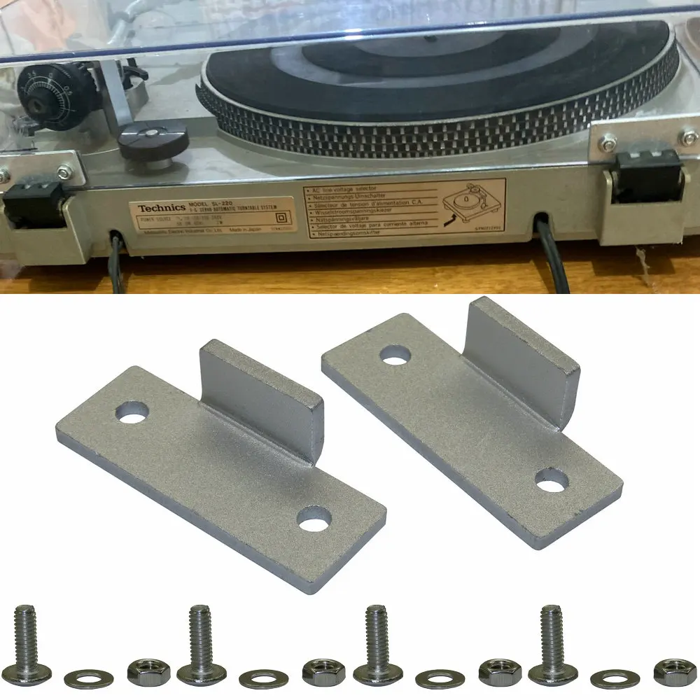Turntable Dust Cover Repair Tab Hinges Aluminum Made 2 Technics SLD2 3200 B2 D3 SL-220 Others stainless steel hinges,gas spring hinges,nylon hinges,gas strut hinges,plastic hinges,hinge repair plates,door hinges