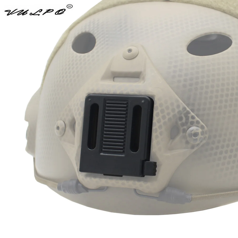 VULPO Tactical Helmet Accessories Hunting Airsoft Paintball Helmet NVG Mount For Fast Mich Helmet