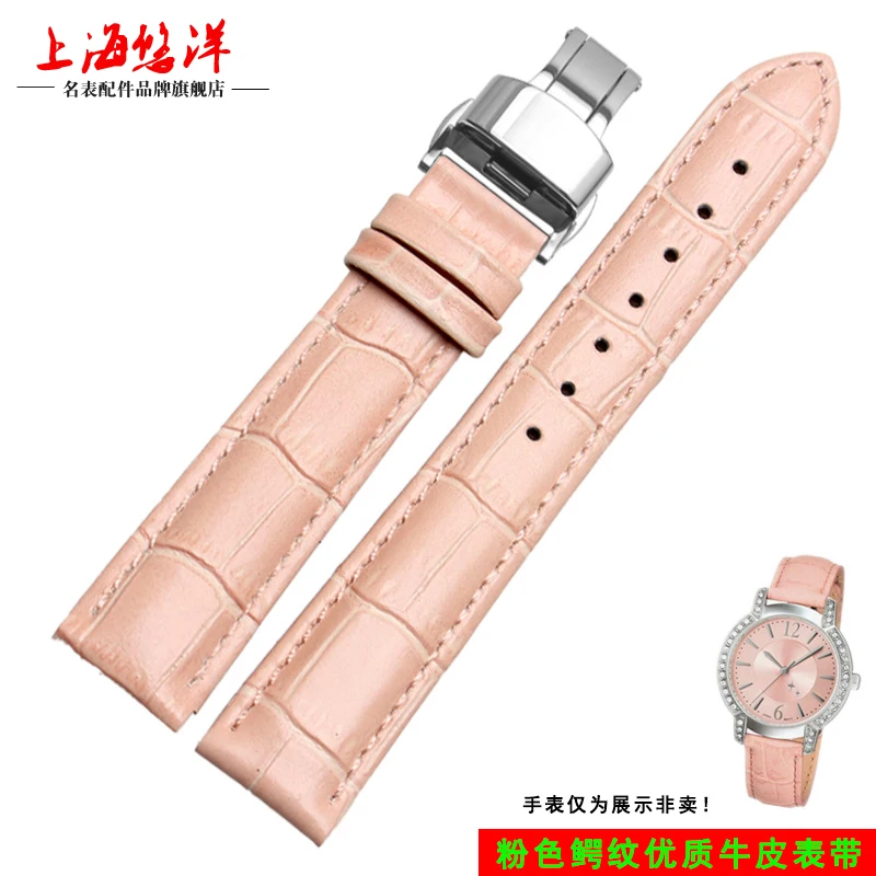 Elegant Multicolor Genuine Leather Strap: Premium Ladies' Watch Band Bracelet Accessories