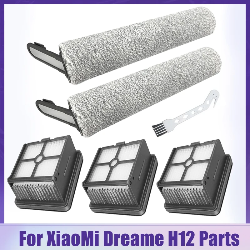 

Сменный фильтр Hepa для XiaoMi Dreame H11 / H11 Max, основная роликовая щетка, аксессуары для влажной и сухой уборки